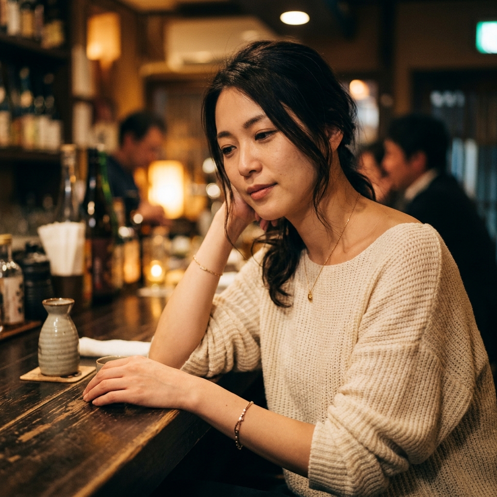 サシ飲みでの親密な距離感