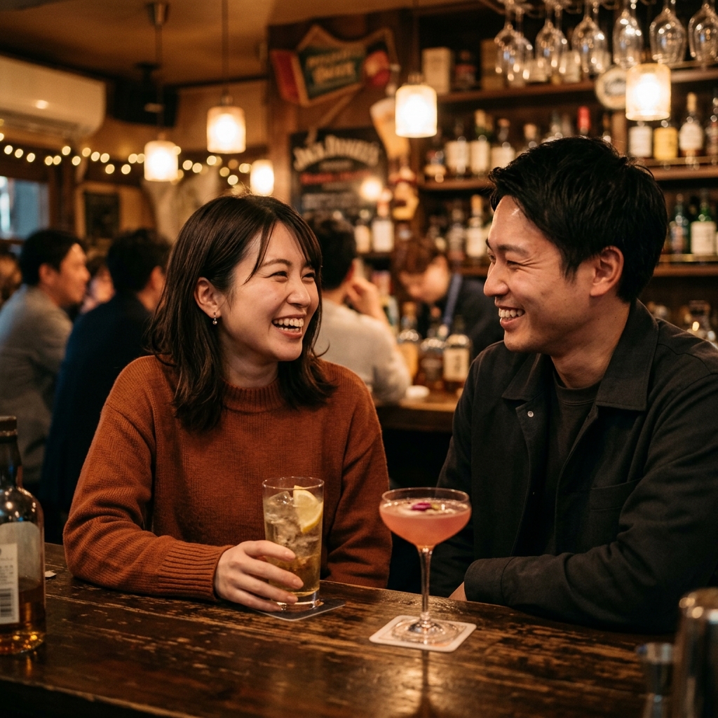 テーブルに広げて比較するパンフレット
