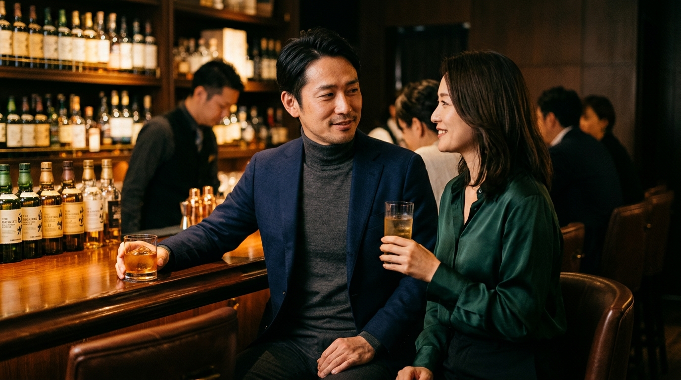 【婚活サシ飲みの脈ありサイン】お酒の席で見極める女性の本音と「また会いたい」と思われる大人の配慮術
