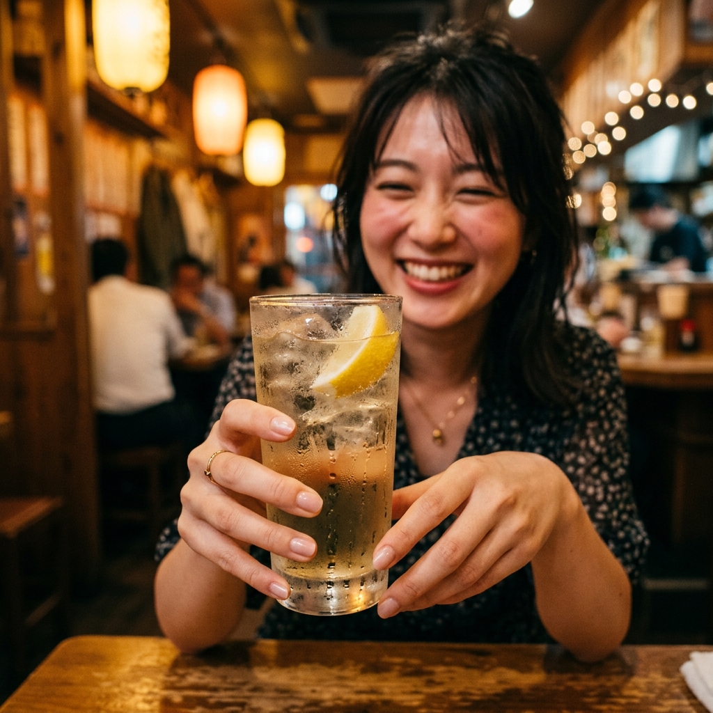 サシ飲みでの親密な距離感
