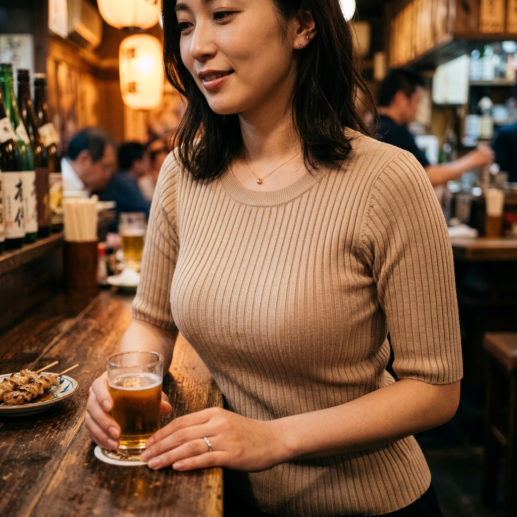 サシ飲みでの親密な距離感