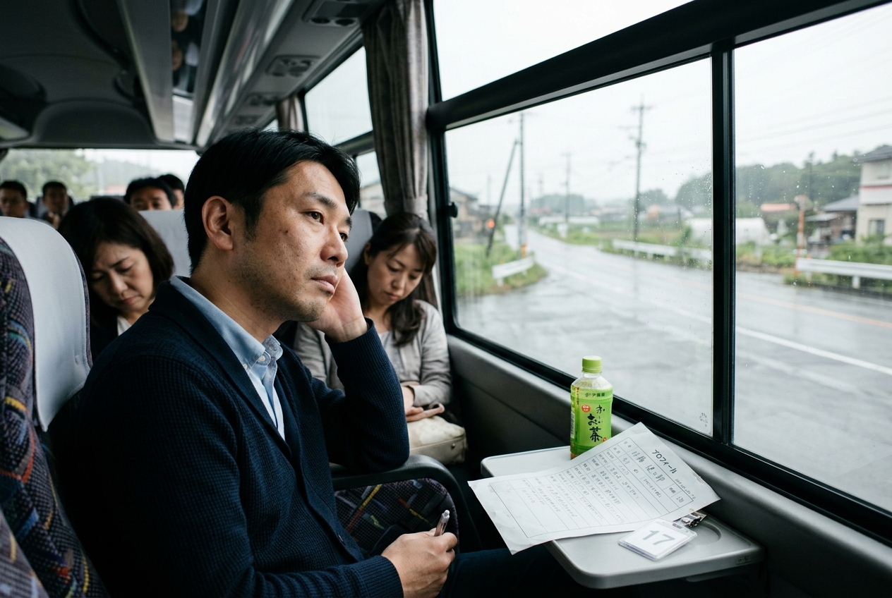 婚活バスツアーでの疲弊